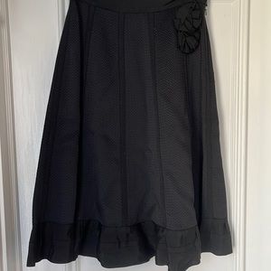 DKNY Black Dressy Skirt